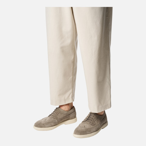 Suede shoes SPHERICA EC17 MAN Dove grey - image number 2 | GEOX