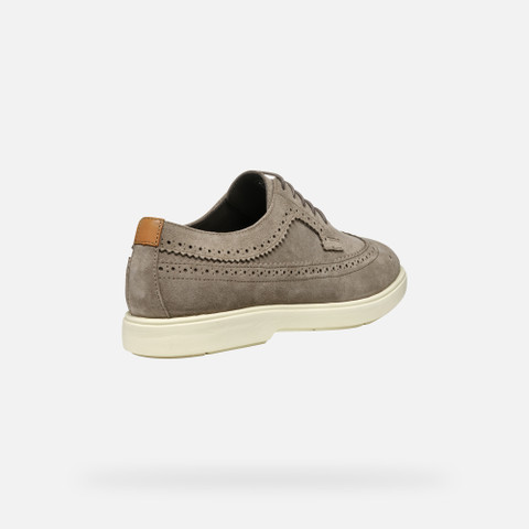 Suede shoes SPHERICA EC17 MAN Dove grey - image number 5 | GEOX