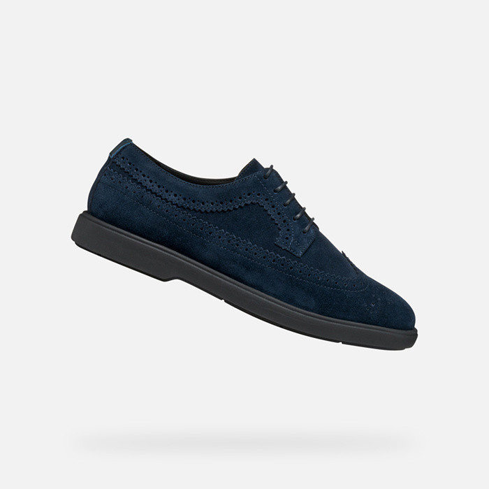 Scarpe camoscio SPHERICA EC17 UOMO Blu navy | GEOX