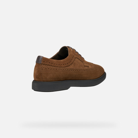 Suede shoes SPHERICA EC17 MAN Brown cotto - image number 4 | GEOX