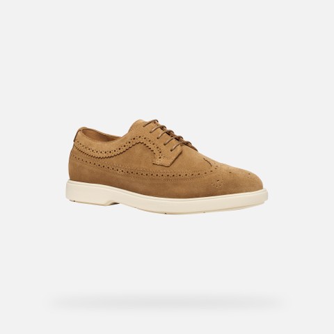 Suede shoes SPHERICA EC17 MAN Toffee - image number 2 | GEOX