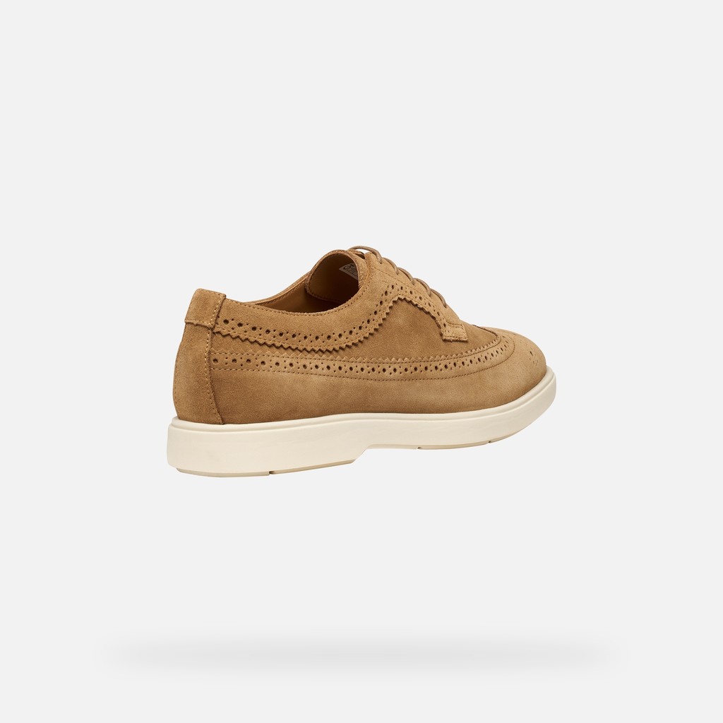 Suede shoes SPHERICA EC17 MAN Toffee - image number 4 | GEOX