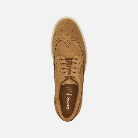 Suede shoes SPHERICA EC17 MAN Toffee - image number 5 | GEOX