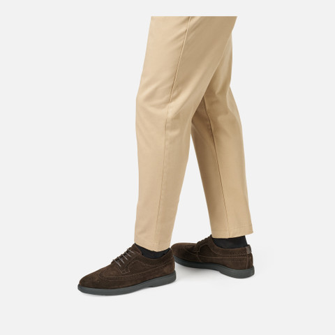 Suede shoes SPHERICA EC17 MAN Dark Brown - image number 2 | GEOX