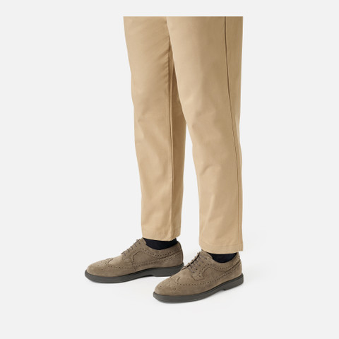 Suede shoes SPHERICA EC17 MAN Taupe - image number 2 | GEOX