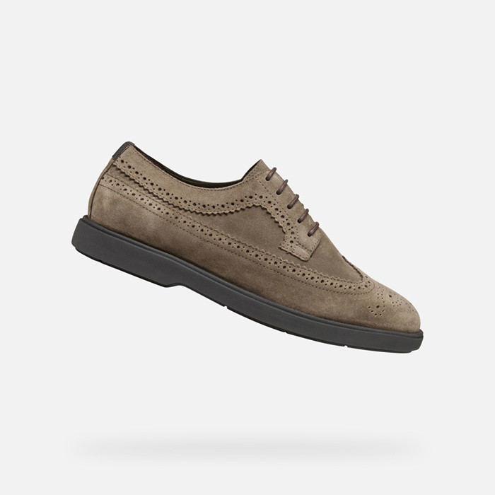 Scarpe camoscio SPHERICA EC17 UOMO Taupe | GEOX
