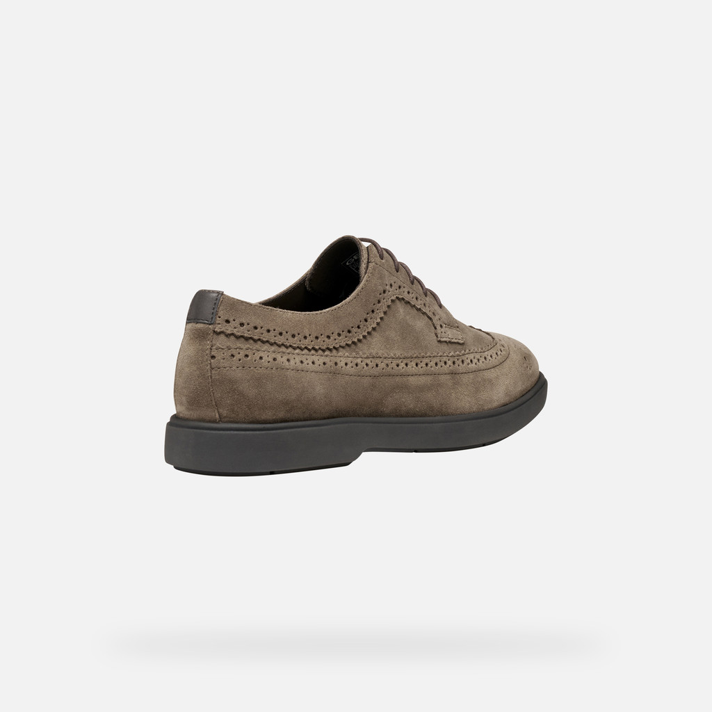 Suede shoes SPHERICA EC17 MAN Taupe - image number 4 | GEOX