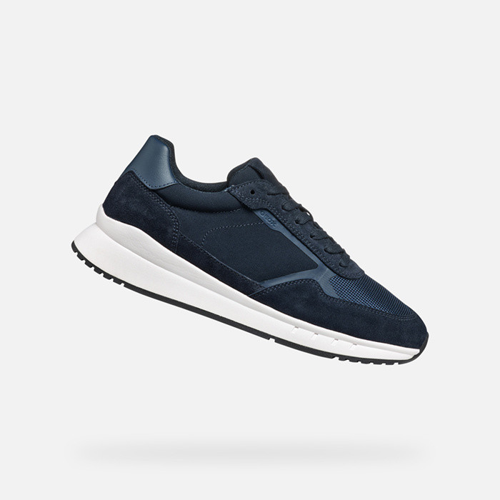 Low top sneakers BRANTHON MAN Navy | GEOX