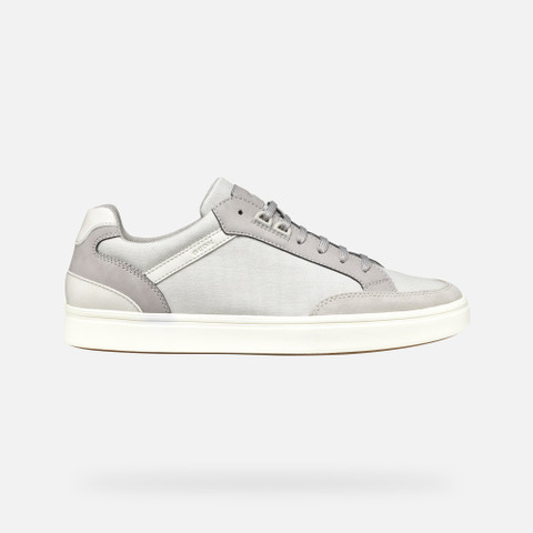 Low top sneakers BALTMOORE MAN Light Grey - image number 1 | GEOX