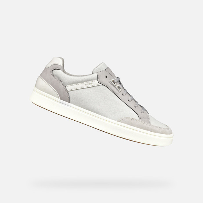 Low top sneakers BALTMOORE MAN Light Grey | GEOX