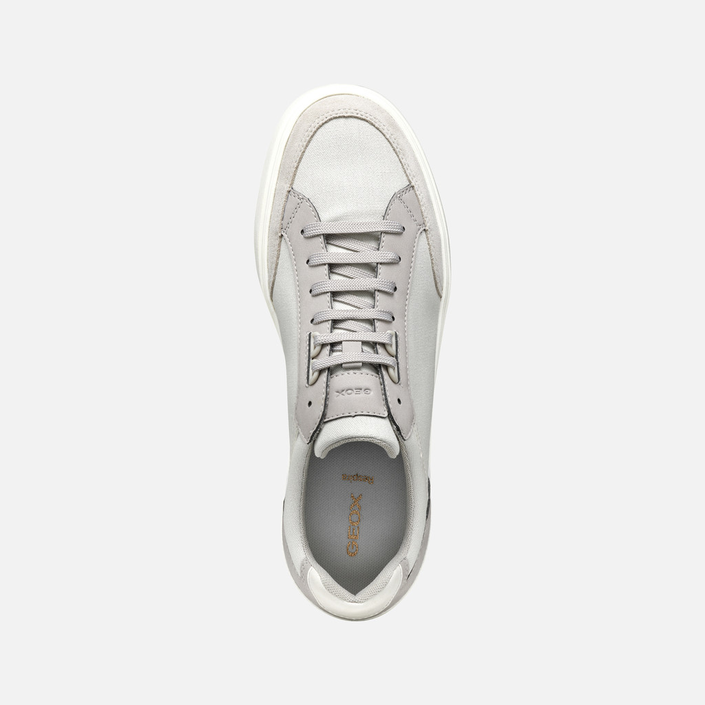 Low top sneakers BALTMOORE MAN Light Grey - image number 5 | GEOX