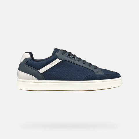 Low top sneakers BALTMOORE MAN Navy - image number 1 | GEOX