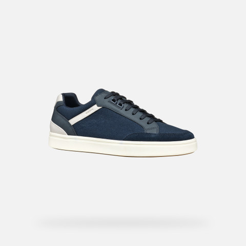 Low top sneakers BALTMOORE MAN Navy - image number 3 | GEOX