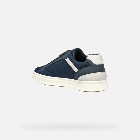 Low top sneakers BALTMOORE MAN Navy - image number 4 | GEOX