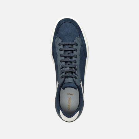 Low top sneakers BALTMOORE MAN Navy - image number 6 | GEOX