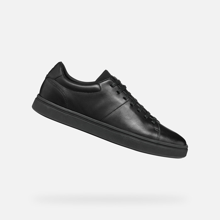 Low top sneakers BALTMOORE MAN Black | GEOX