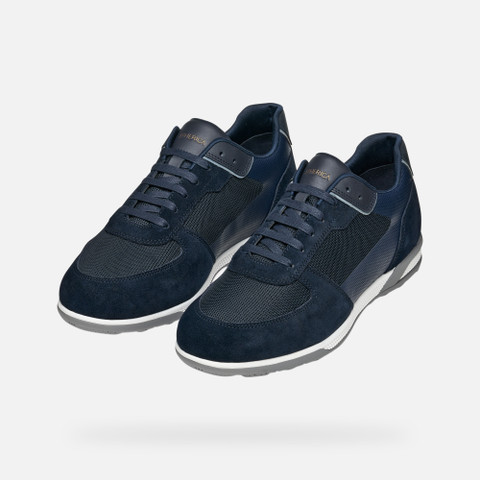 Low top sneakers SPHERICA ACTIF X3 MAN Navy - image number 8 | GEOX