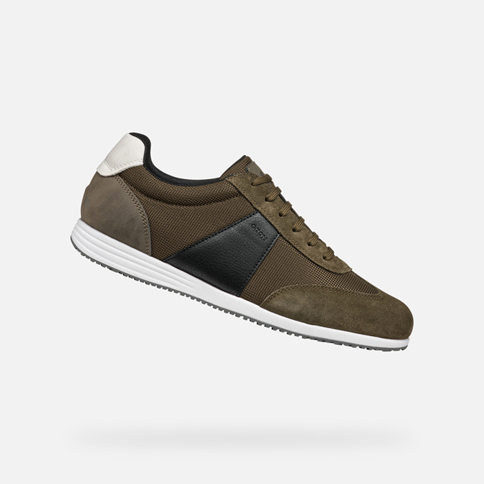 Low top sneakers ARTHIEN MAN Military/Black | GEOX