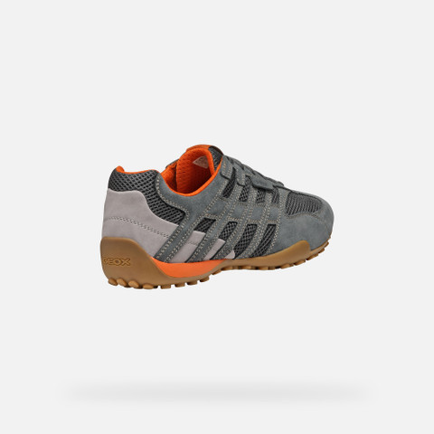 Low top sneakers SNAKE ORIGINAL MAN Gray - image number 5 | GEOX