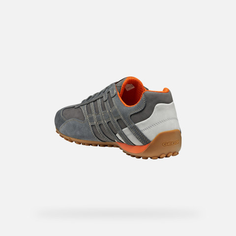 Low top sneakers SNAKE ORIGINAL MAN Grey - image number 3 | GEOX