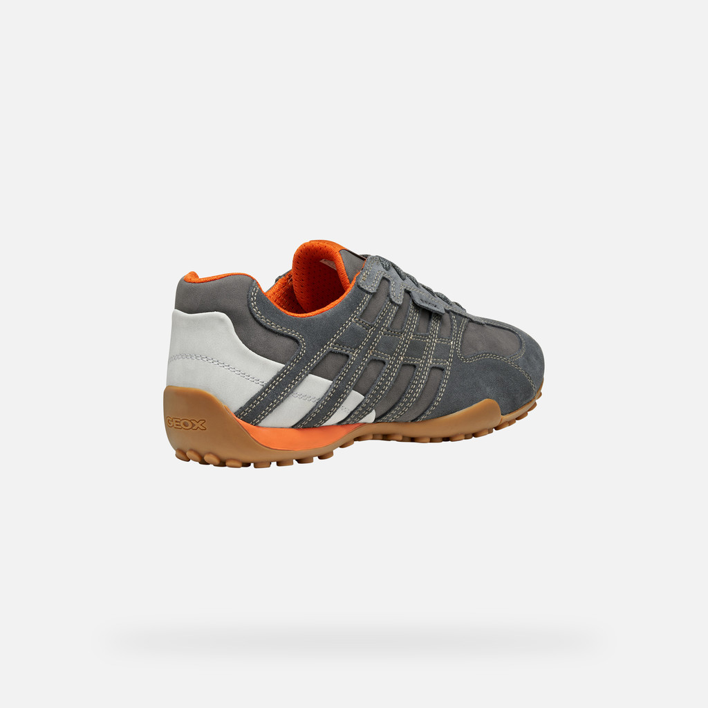 Low top sneakers SNAKE ORIGINAL MAN Grey - image number 4 | GEOX