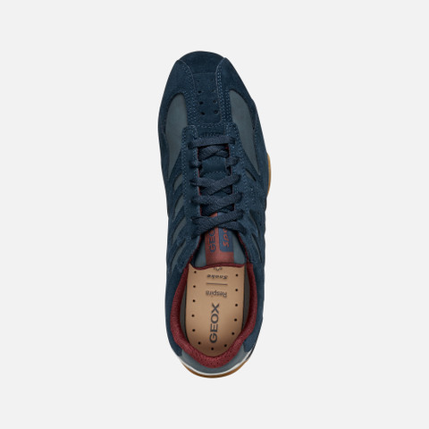 Low top sneakers SNAKE ORIGINAL MAN Navy - image number 5 | GEOX