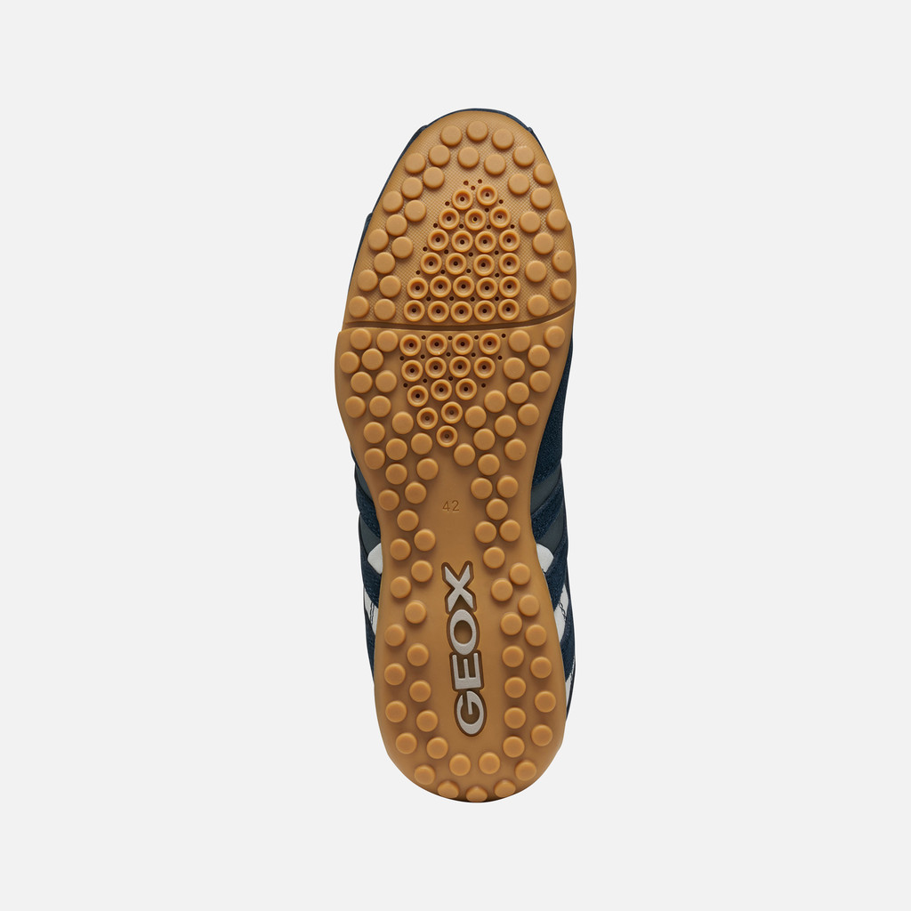 Low top sneakers SNAKE ORIGINAL MAN Navy - image number 6 | GEOX