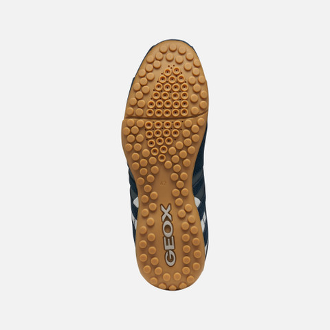Low top sneakers SNAKE ORIGINAL MAN Navy - image number 6 | GEOX
