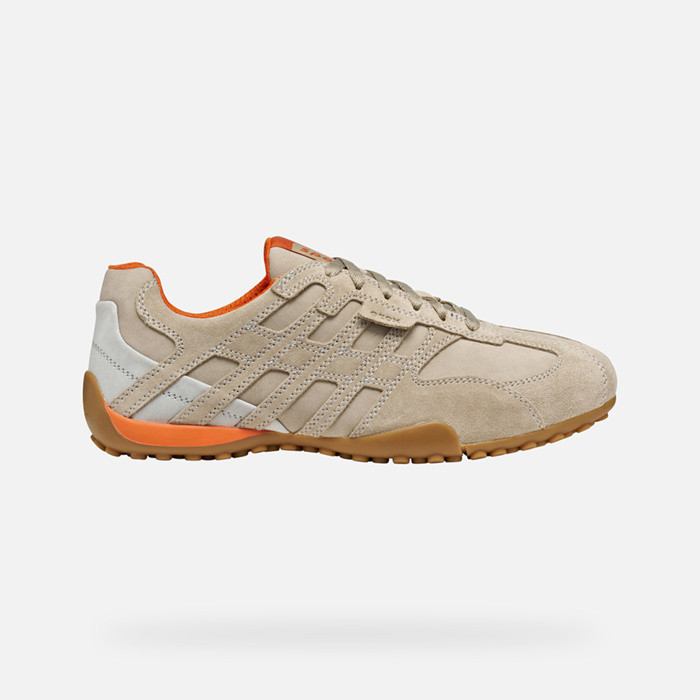 Low top sneakers SNAKE ORIGINAL MAN Sand | GEOX