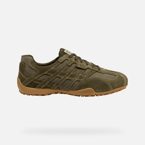 Low top sneakers SNAKE ORIGINAL MAN Military - image number 1 | GEOX