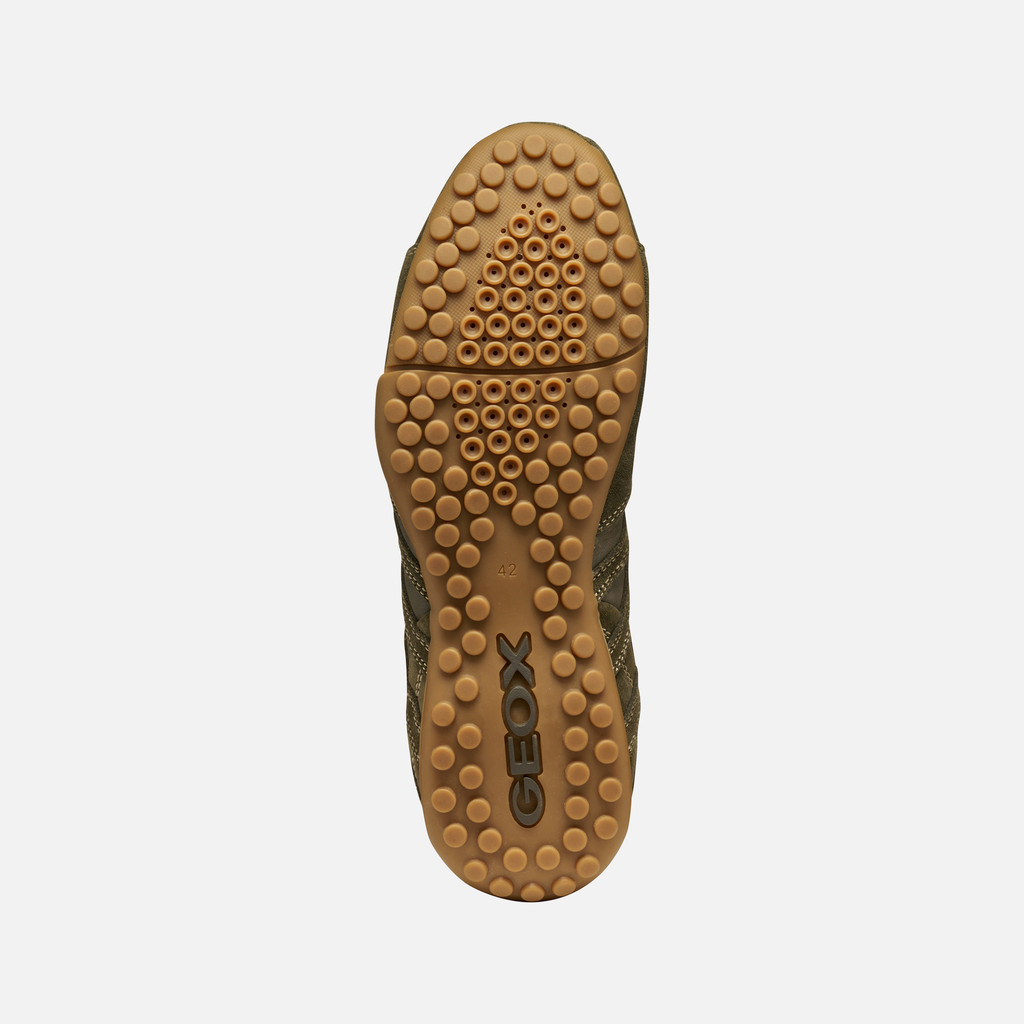Low top sneakers SNAKE ORIGINAL MAN Military - image number 6 | GEOX