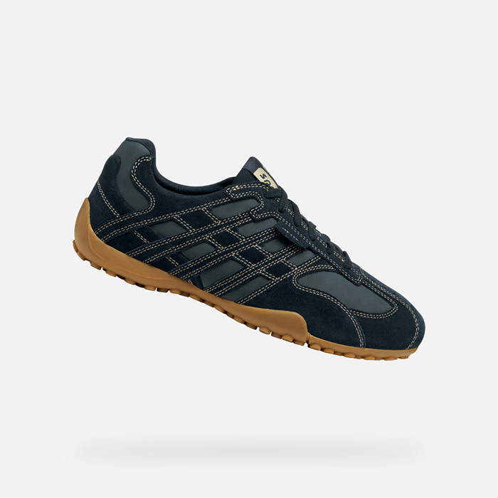 Sneakers basse SNAKE ORIGINAL UOMO Blu navy | GEOX