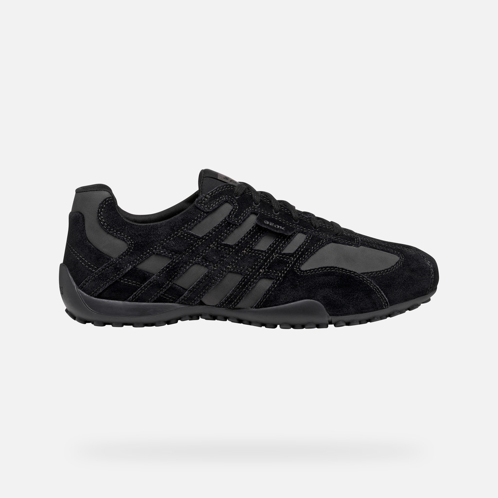 Low top sneakers SNAKE ORIGINAL MAN Black - image number 1 | GEOX