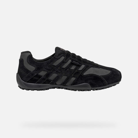 Low top sneakers SNAKE ORIGINAL MAN Black - image number 1 | GEOX