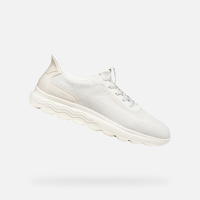 Slip in-Sneakers SPHERICA PLUS HERR Off-White | GEOX