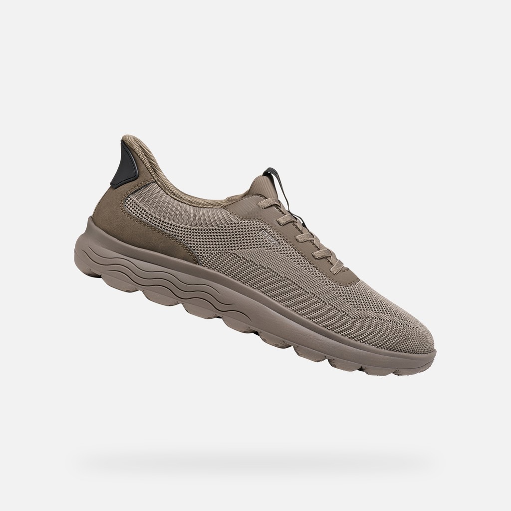 Slip in sneakers SPHERICA PLUS MAN Dove grey - image number 0 | GEOX