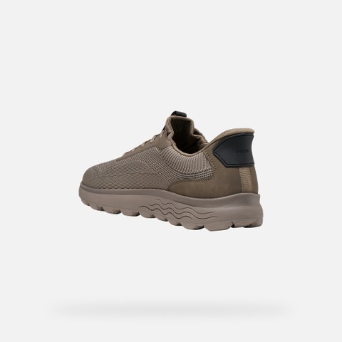 Slip in sneakers SPHERICA PLUS MAN Dove grey - image number 3 | GEOX