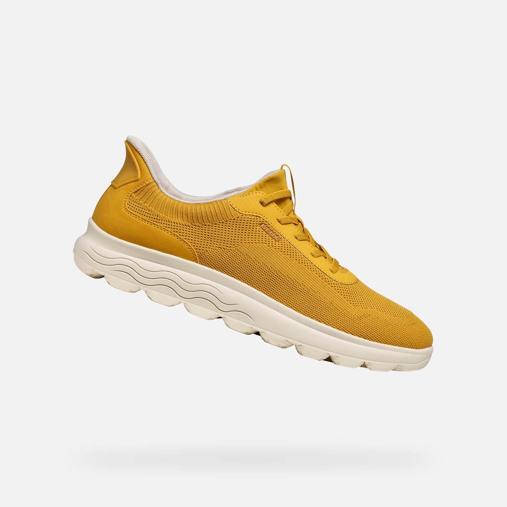 Slip in sneakers SPHERICA PLUS MAN Yellow - image number 0 | GEOX