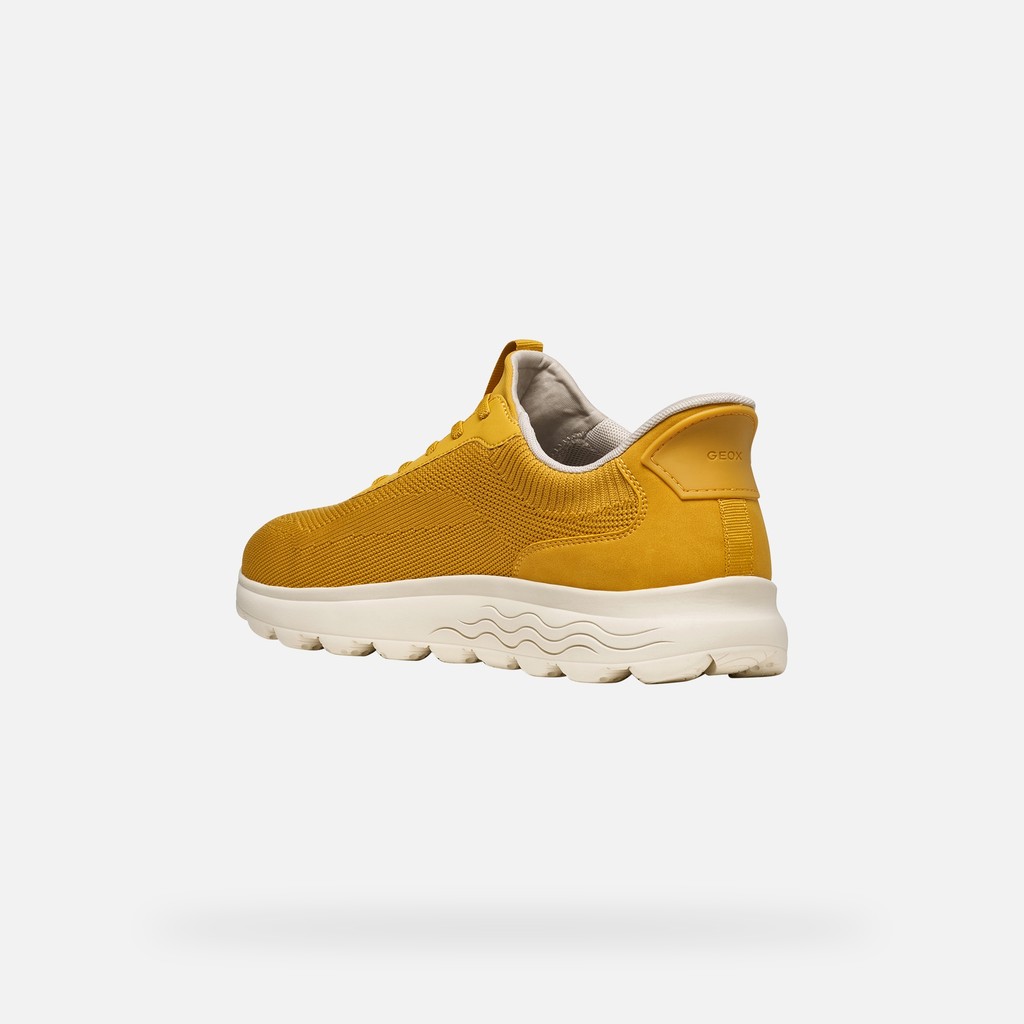 Slip in sneakers SPHERICA PLUS MAN Yellow - image number 3 | GEOX