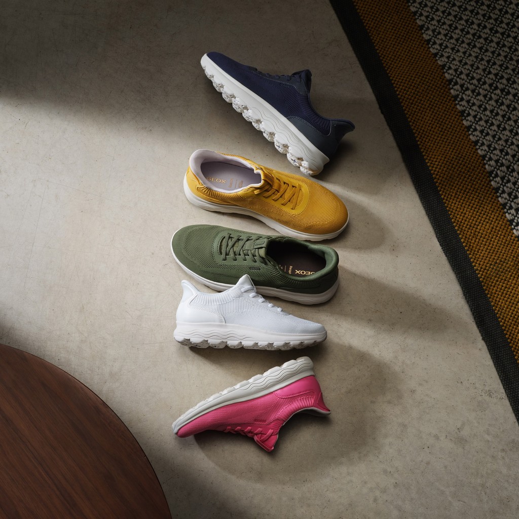 Slip in sneakers SPHERICA PLUS MAN Yellow - image number 7 | GEOX