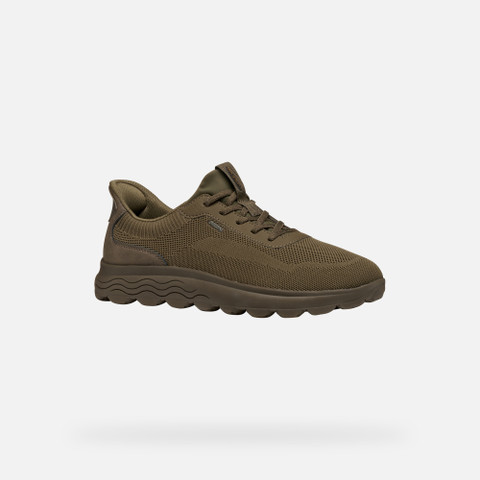 Low top sneakers SPHERICA PLUS MAN dark Military - image number 2 | GEOX