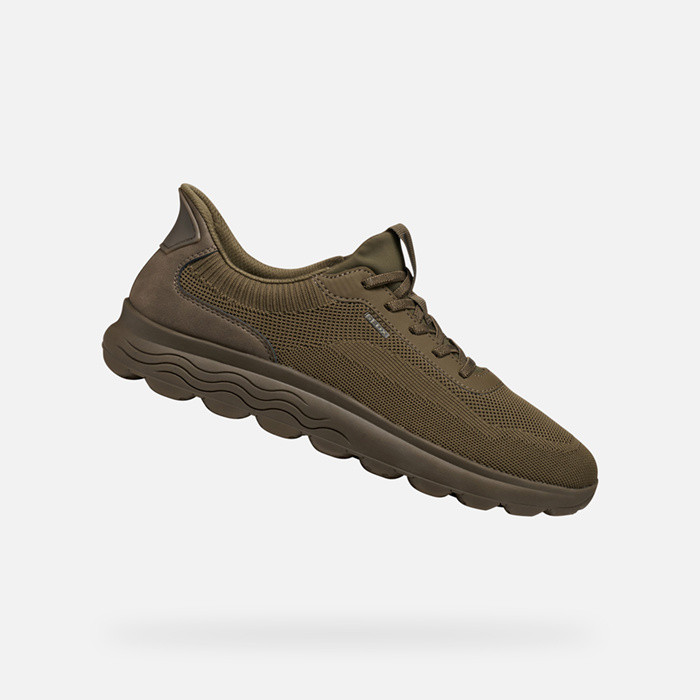 Low top sneakers SPHERICA PLUS MAN dark Military | GEOX