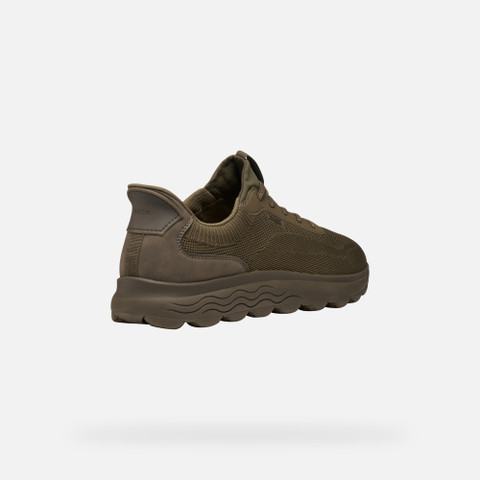 Low top sneakers SPHERICA PLUS MAN dark Military - image number 4 | GEOX