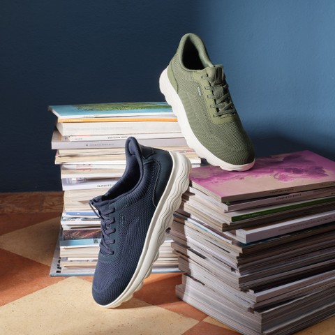 Slip in sneakers SPHERICA PLUS MAN Musk - image number 9 | GEOX