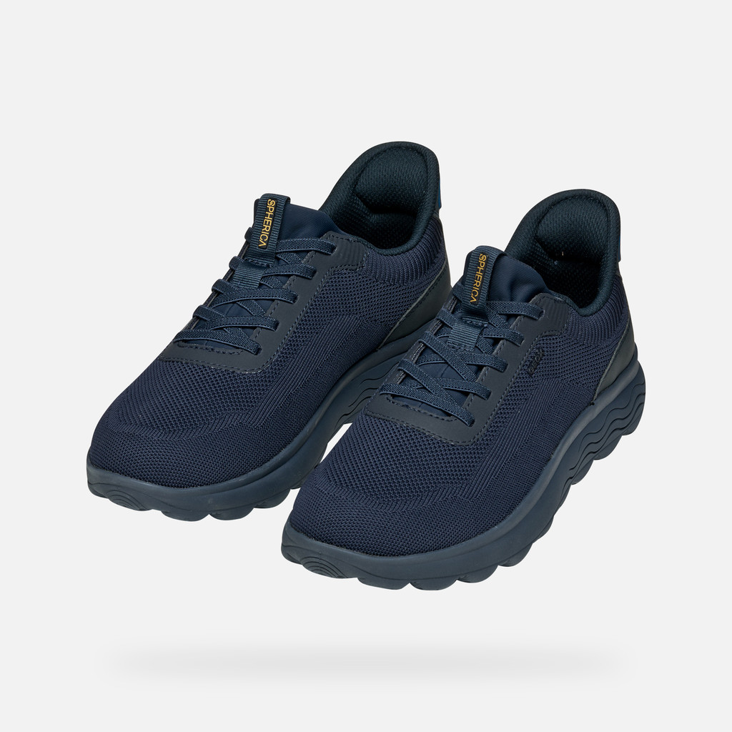 Slip in sneakers SPHERICA PLUS MAN Navy - image number 8 | GEOX
