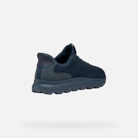 Low top sneakers SPHERICA PLUS MAN Navy - image number 4 | GEOX