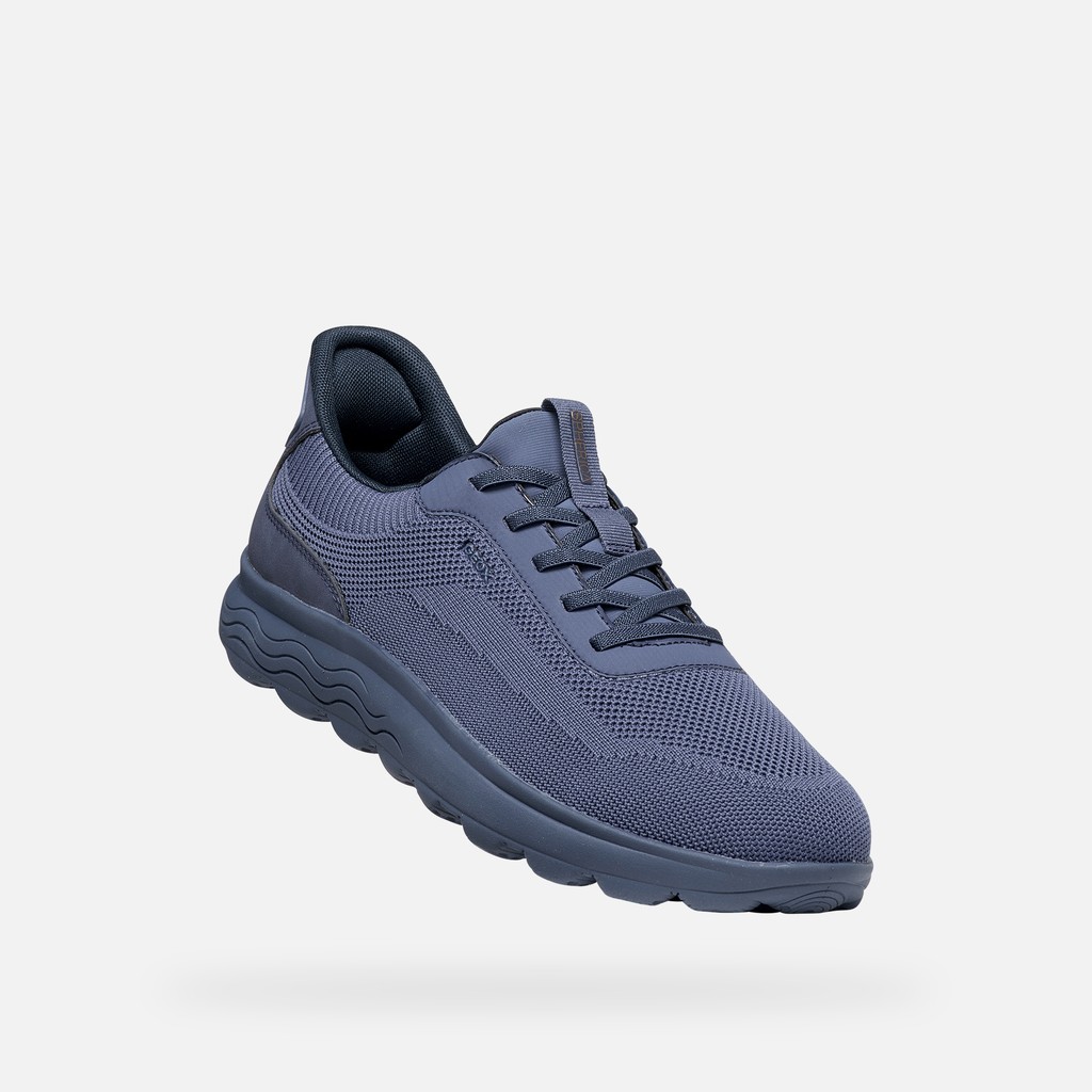 Slip in sneakers SPHERICA PLUS MAN Dark Blue/Blue - image number 4 | GEOX