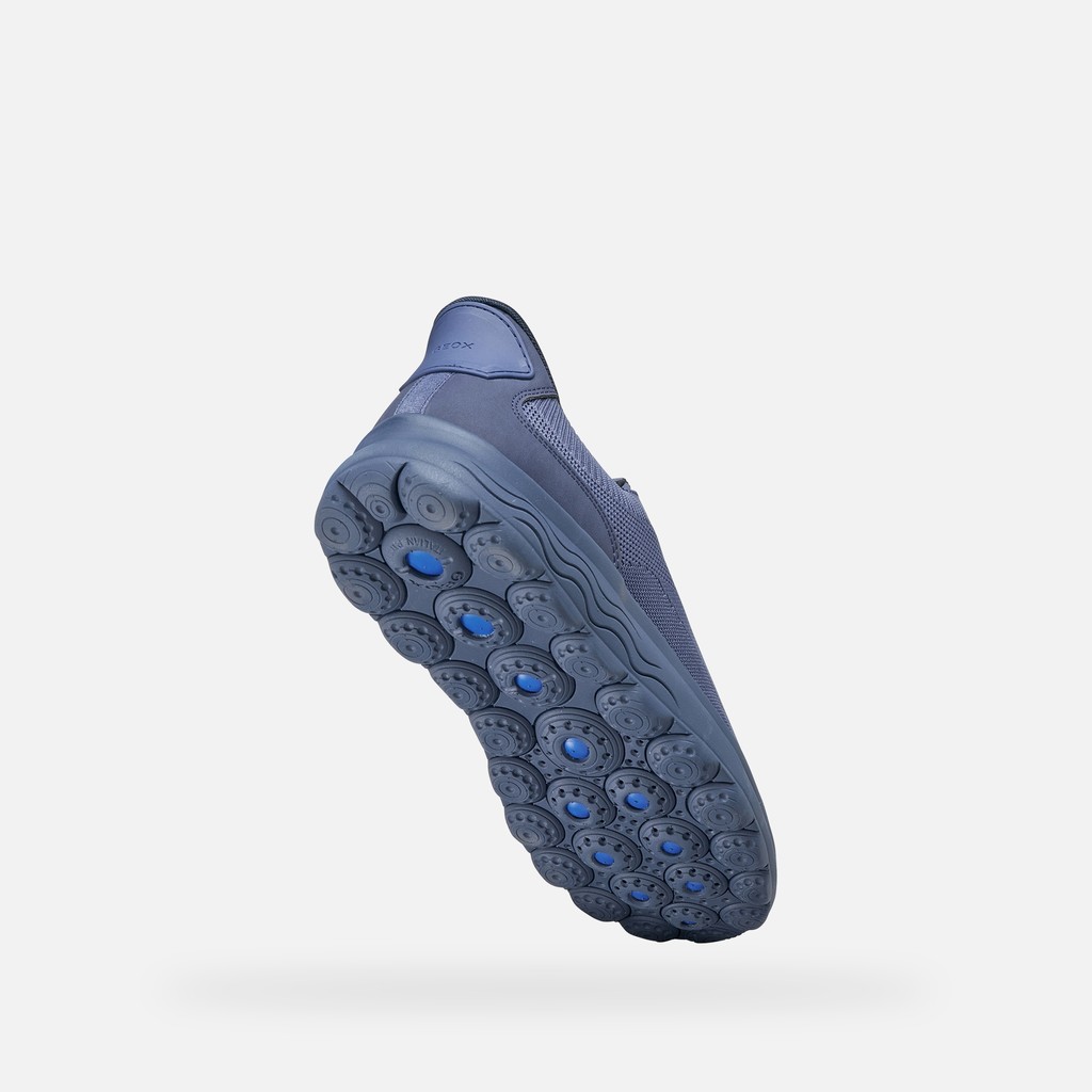 Slip in sneakers SPHERICA PLUS MAN Dark Blue/Blue - image number 8 | GEOX
