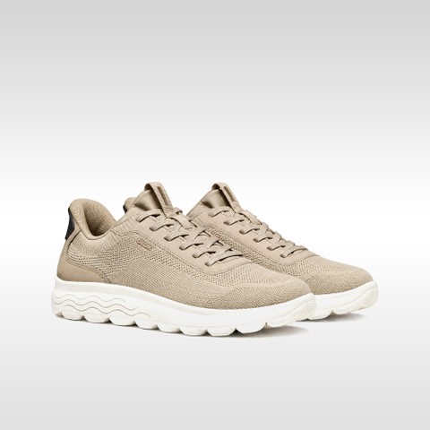 Slip in sneakers SPHERICA PLUS MAN Sand - image number 2 | GEOX