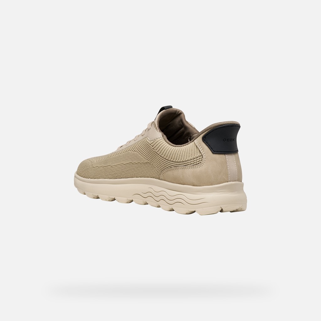 Slip in sneakers SPHERICA PLUS MAN Light beige - image number 3 | GEOX